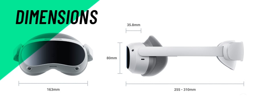 Dimensions Pico 4