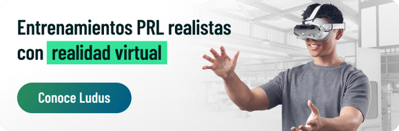 Entrenamientos PRL realistas con realidad virtual