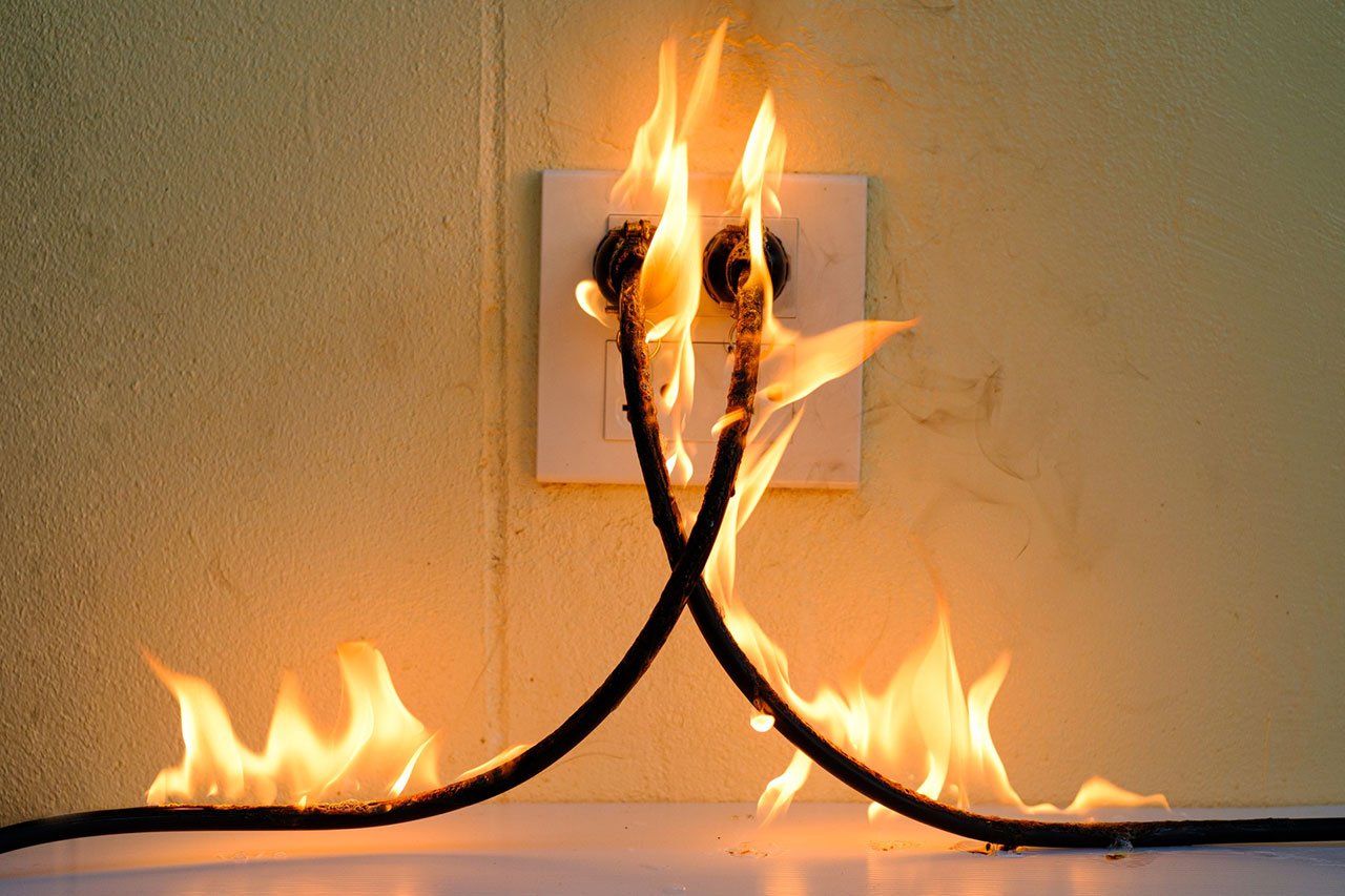 Fuego clase C equipos eléctricos
