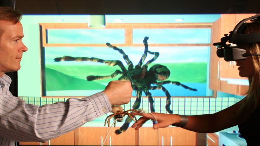 Realidad virtual aplicada a la terapia psicológica de fobias.