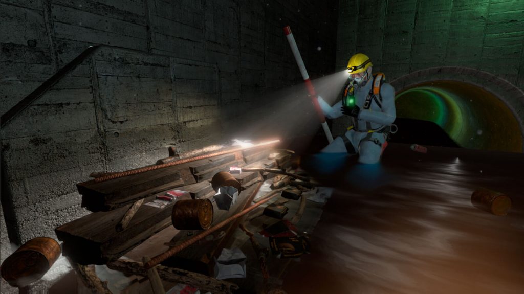 Formar en espacios confinados con realidad virtual 