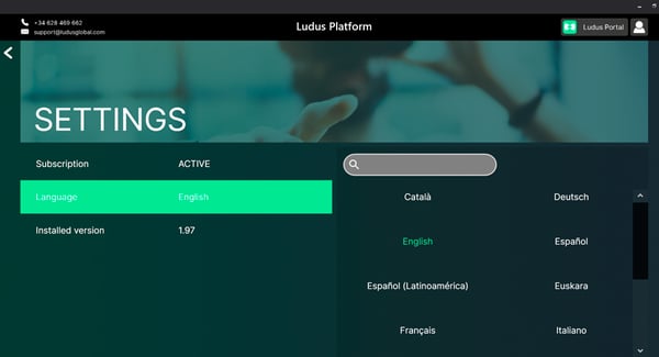 Ludus-platform-languages