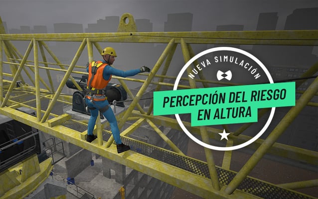 ¡Nueva simulación de alto impacto! Caídas desde altura para sensibilizar al trabajador
