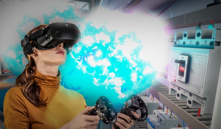 Realidad virtual para entrenar y prevenir riesgos eléctricos