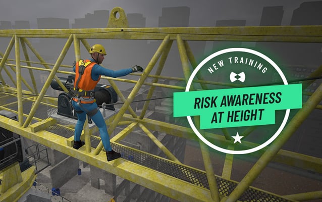 New high-impact simulation! Falls from height to raise worker awareness