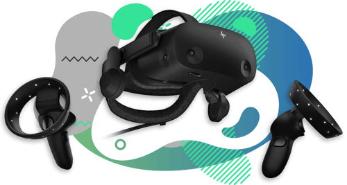 Compatible con Oculus Rift, HTC Vive Cosmos y HP.