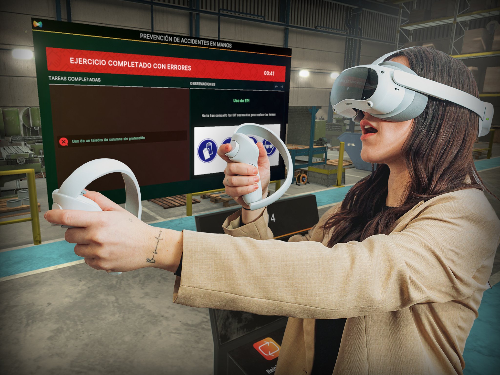 simulaciones con realidad virtual de Ludus