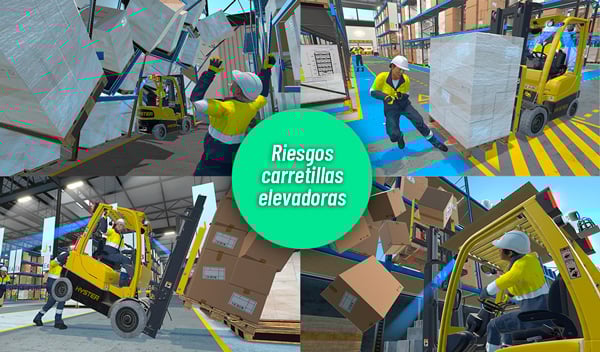 riesgos carretillas elevadoras