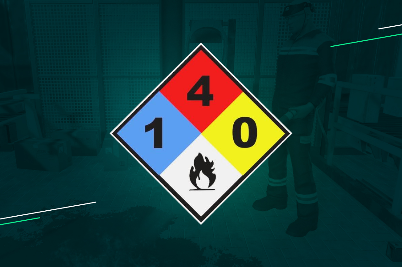 rombo de seguridad química