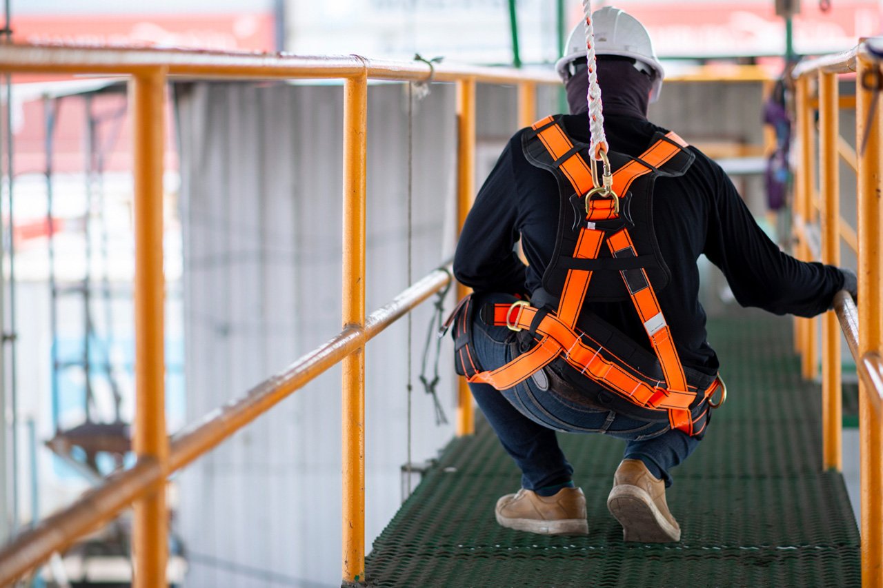 Arnés de seguridad trabajos en altura, Seguridad, PRL