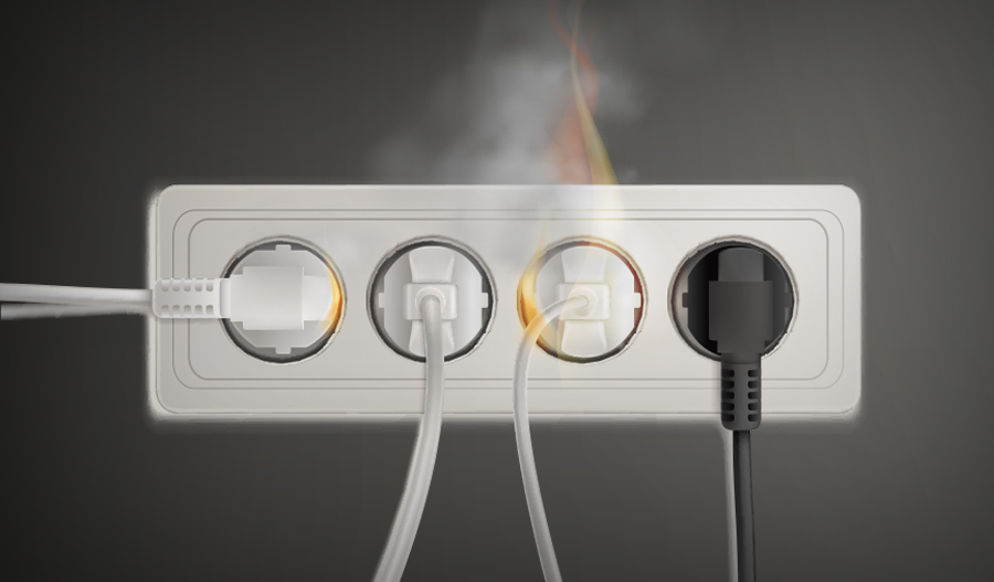 Fuego con riesgo eléctrico: cómo apagarlo de forma segura.