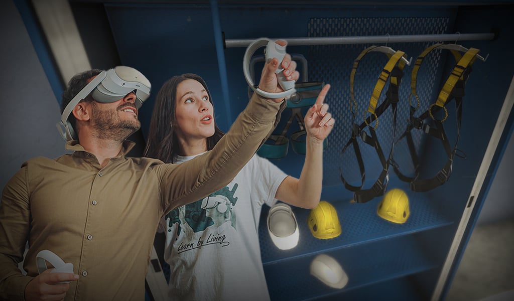 Realidad virtual para lograr ventaja competitiva en formación PRL